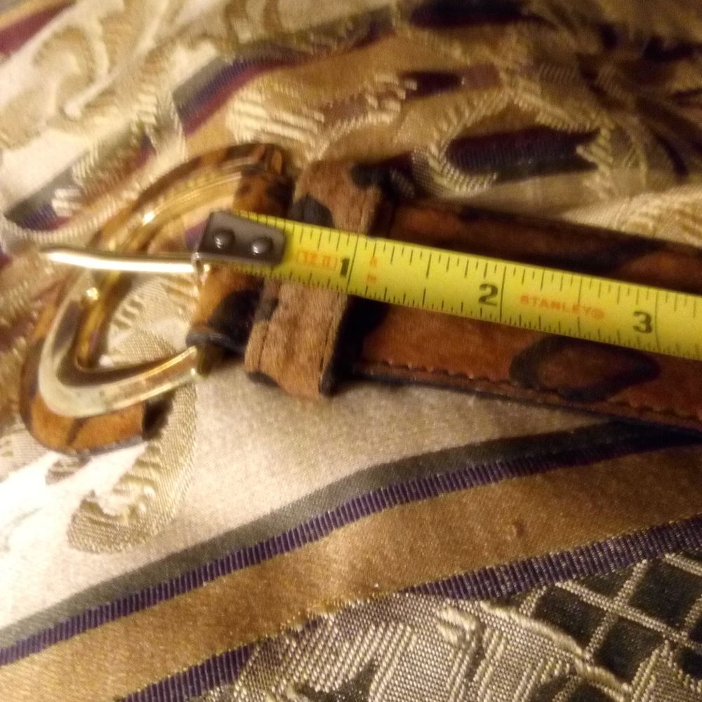 SIZE M/L ROC LEOPARD PRINT BELT - Picture 16 of 16